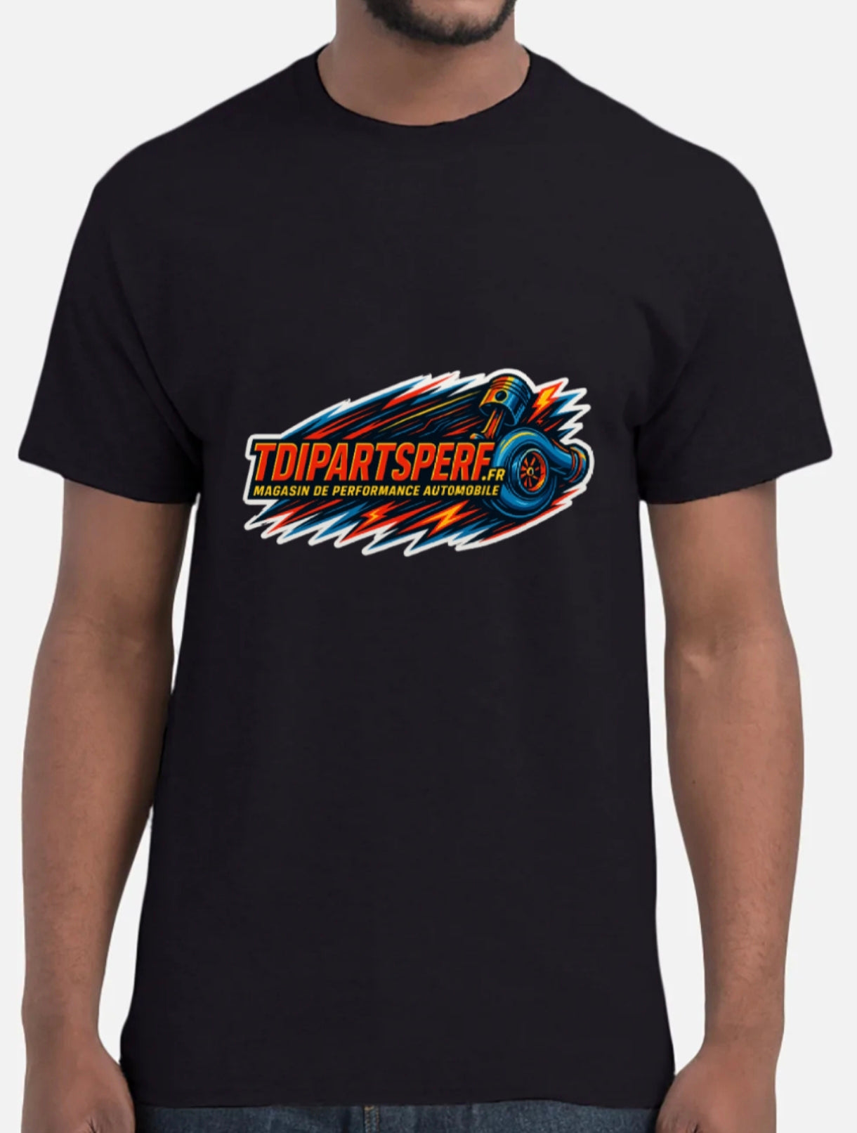 T-shirt logo TDIPARTSPERF