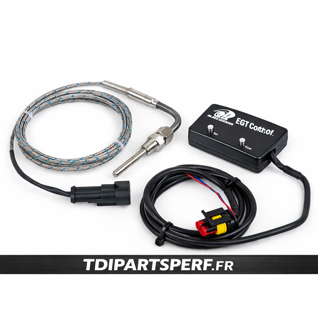 Manomètre EGT – Jauge Température Gaz d’Échappement Turbo / Moteur