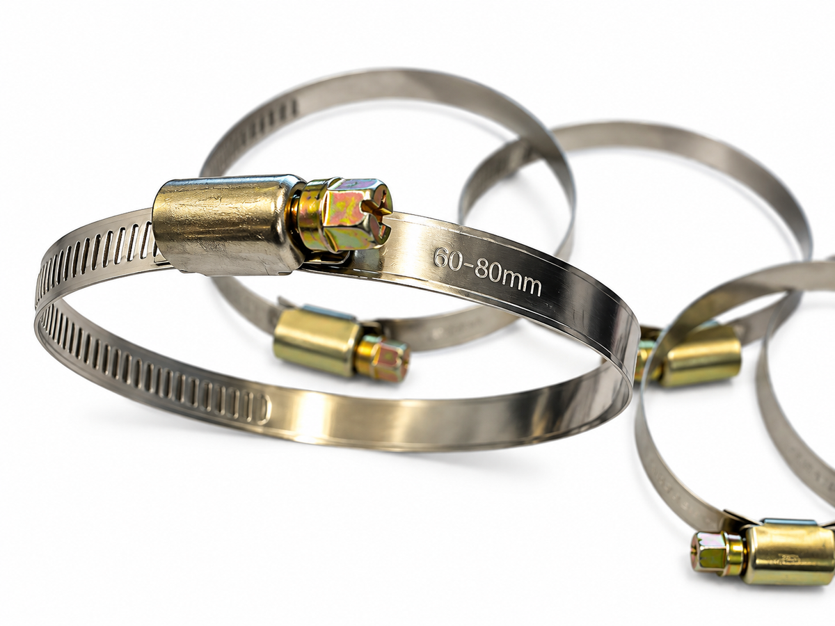 Collier de Serrage Inox Renforcé 60-80 mm – Durite Turbo, Admission & Suralimentation