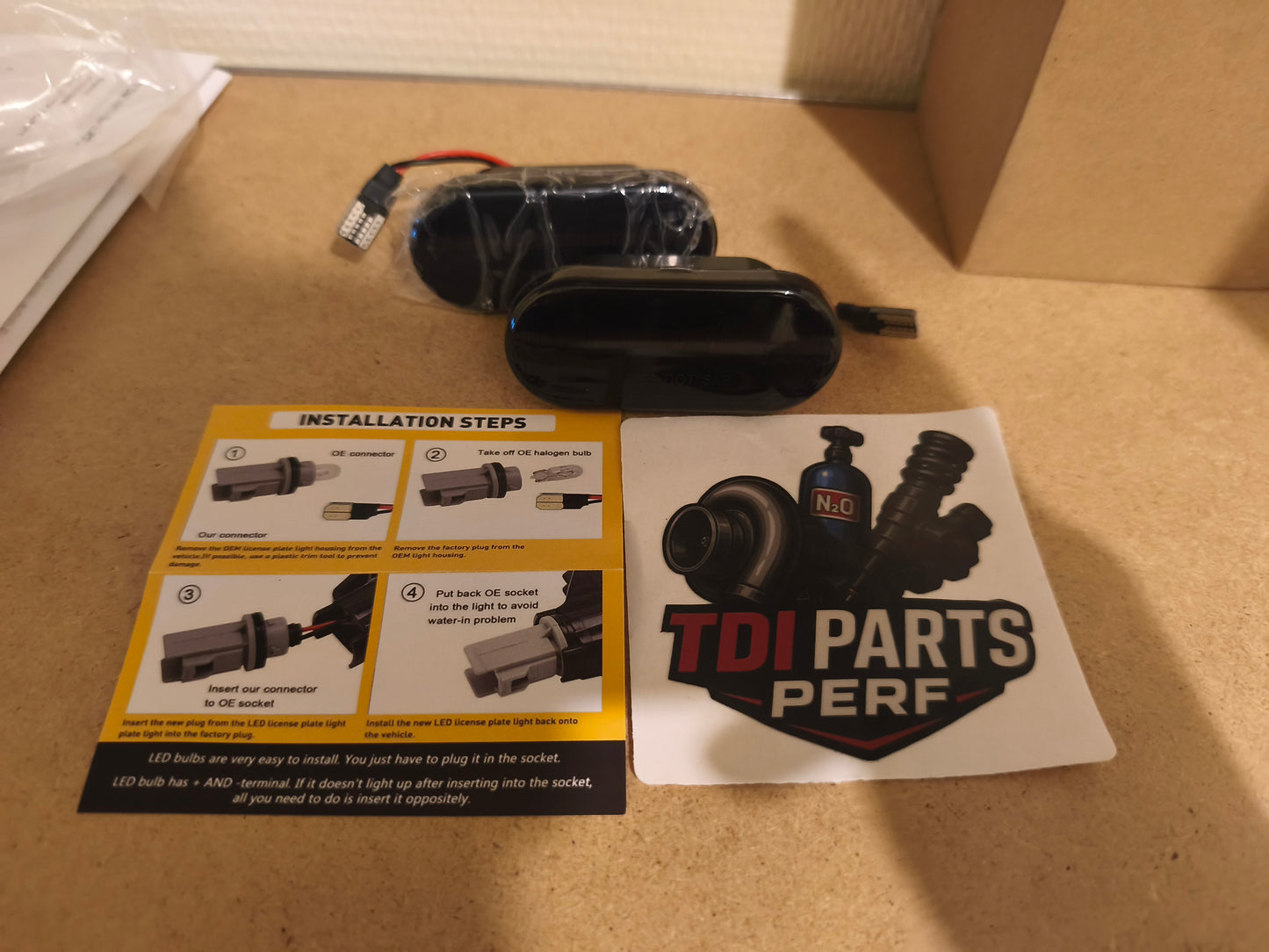 Clignotants Latéraux LED Dynamiques – Seat / Skoda / VW – Défilement Séquentiel – Plug & Play