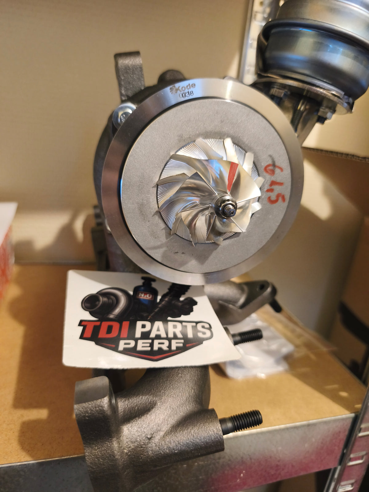 Turbo GT2060V Hybride 300ch pour TDI – Base VB Neuve – Plug & Play Bride 3 Trous – Option Roulements