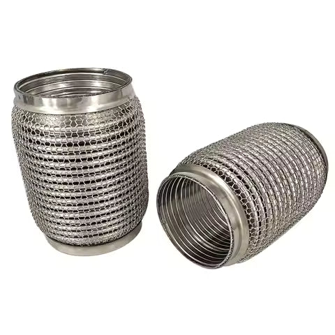 Tresse d’échappement à souder – Inox – Ø 63.5 / 70 / 76 mm