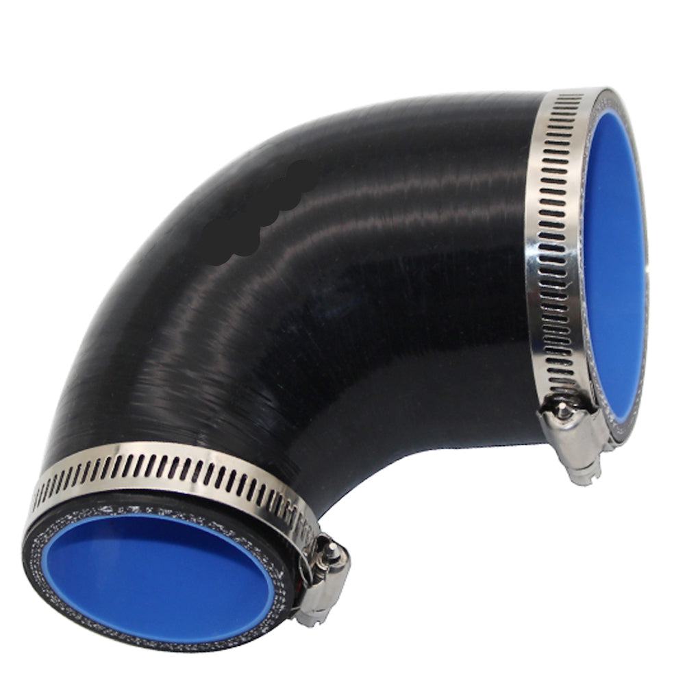 Durite Silicone 90° Réducteur – 57→76 / 63→76 mm – Admission Directe